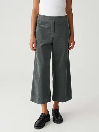 OPUS | Culotte MISHA CORD | dunkelgrün